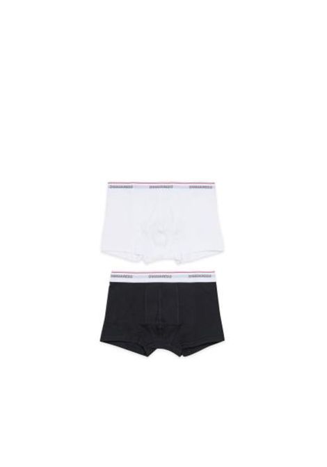 Boxer con logo DSQUARED2 JUNIOR | DQ2479 D008JDQC25